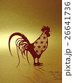 鶏（金背景） 26641736