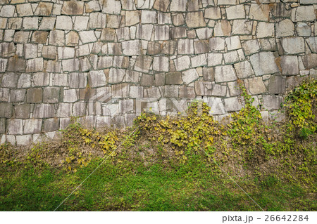Stone wall texture background 26642284