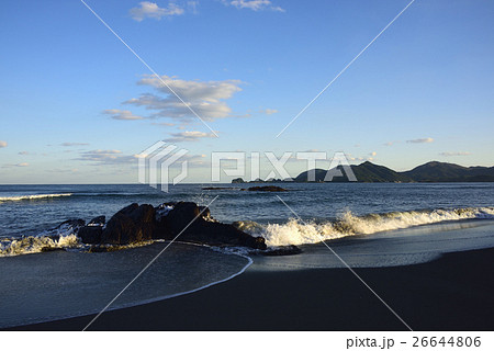 自然風景　海　波打ち際 26644806