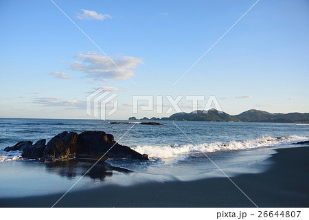 自然風景 海 波打ち際 自然風景 海 波打ち際 26644807