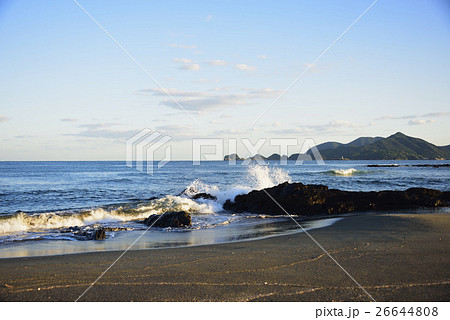 自然風景　海　波打ち際 26644808