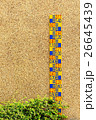 Staff Gauge against Concrete Wall 26645439