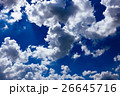 blue sky with cloud closeup 26645716