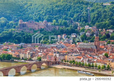 Heidelberg city skyline, Germany 26646092
