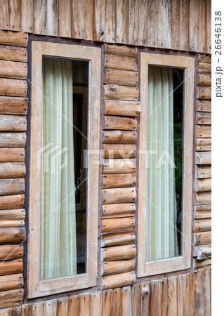 Pane window decorate teak 26646138
