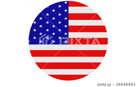 3D USA national flag illustration symbol.  26646893