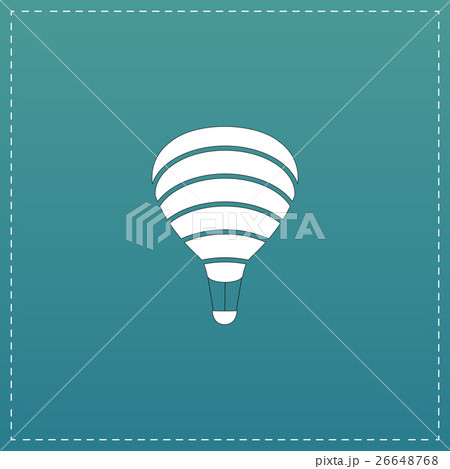 Sky balloon flat icon Sky balloon flat icon 26648768