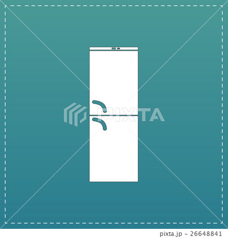 Refrigerator icon, sign and button Refrigerator icon, sign and button 26648841