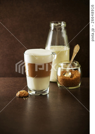 Latte macchiato coffee 26648916