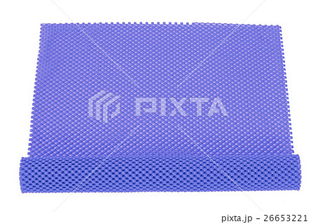 Slip rubber mat isolated on white background 26653221