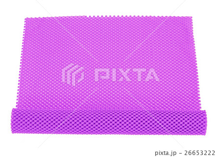 Slip rubber mat isolated on white background 26653222