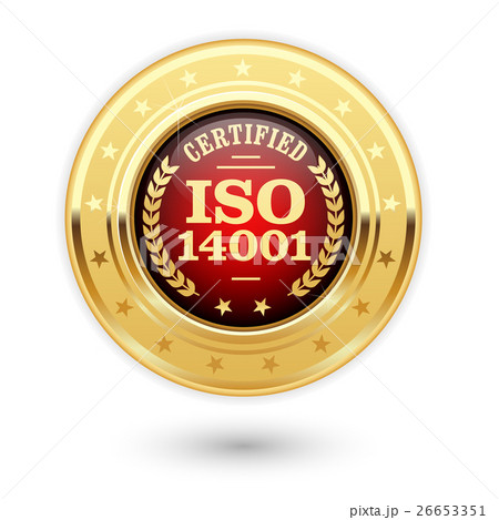 ISO 14001 certified medal - Environmental  26653351