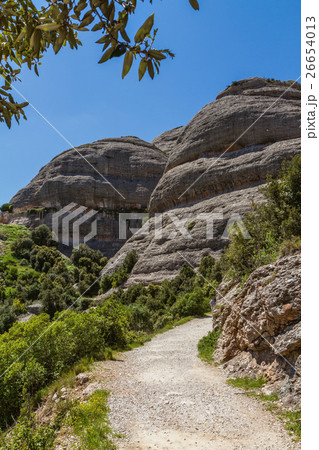 Montserrat mountains road, Spain Montserrat mountains road, Spain 26654013