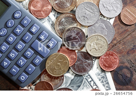 Calculator On Money 26654756