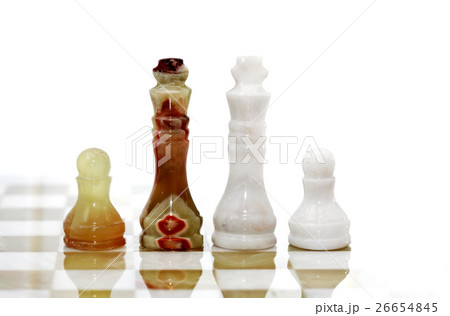 Chess Pieces On Board Chess Pieces On Board 26654845