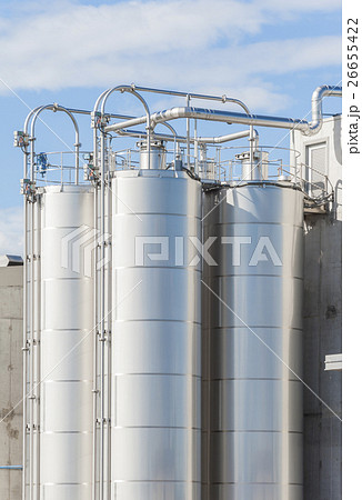 Chemical plant, silos 26655422