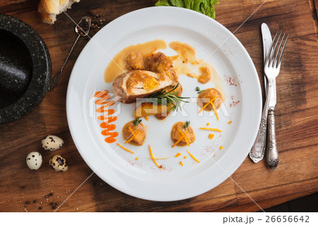 Chicken breast stuffed with orange brazilian way 26656642