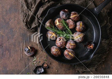 Roasted chestnuts in the ashes 26656848