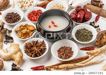 朝鮮人参と漢方 薬膳 健康食 Chinese medicine and ginseng 朝鮮人参と漢方 薬膳 健康食 Chinese medicine and ginseng 26657191