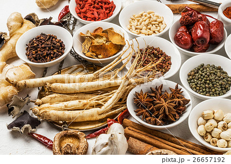 朝鮮人参と漢方 薬膳 健康食 Chinese medicine and ginseng 朝鮮人参と漢方 薬膳 健康食 Chinese medicine and ginseng 26657192