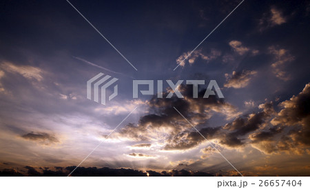 the sky during sunset the sky during sunset 26657404