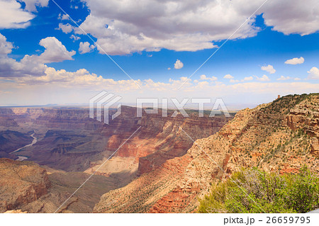 Landscape from Grand Canyon south rim, USA Landscape from Grand Canyon south rim, USA 26659795