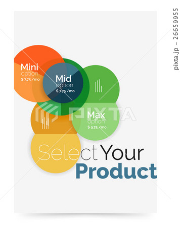 Business flyer circle abstract background Business flyer circle abstract background 26659955