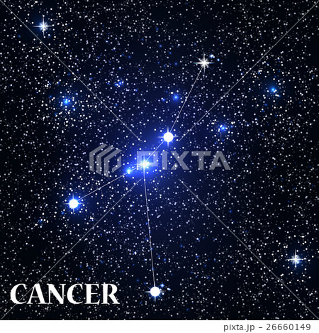 Symbol Cancer Zodiac Sign. Vector Illustration. Symbol Cancer Zodiac Sign. Vector Illustration. 26660149