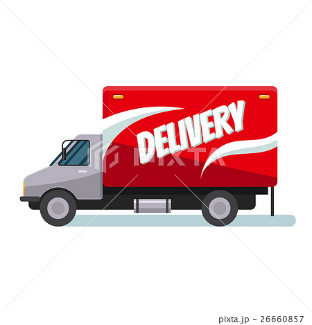 Fast delivery truck 26660857