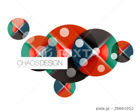 Dotted circles, abstract background Dotted circles, abstract background 26661052
