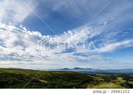 久住高原展望台　阿蘇五岳 26661252