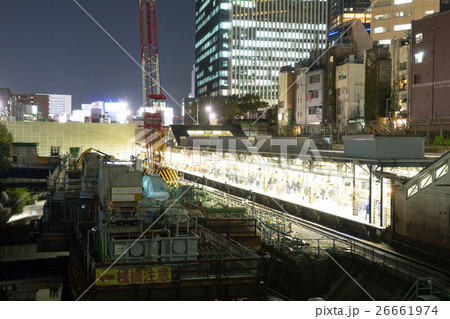 工事中の御茶ノ水駅の夜景 工事中の御茶ノ水駅の夜景 26661974