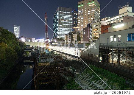 工事中の御茶ノ水駅の夜景 2 26661975