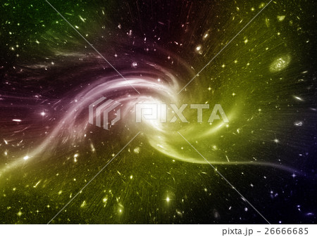 Stars, dust and gas nebula in a far galaxy Stars, dust and gas nebula in a far galaxy 26666685