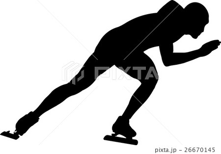 man speed skaters  26670145