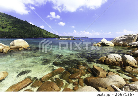 Beautiful seascape at Perhentian islands, Malaysia 26671367