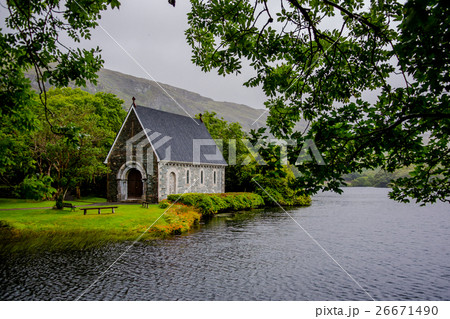 Oratory in Gougane Barra National Park in Ireland Oratory in Gougane Barra National Park in Ireland 26671490
