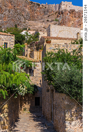 Monemvasia the medieval town in Peloponnese 26671544