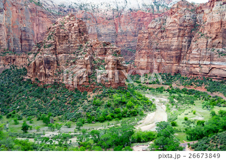 Horseshoe bend of the Virgin River 26673849