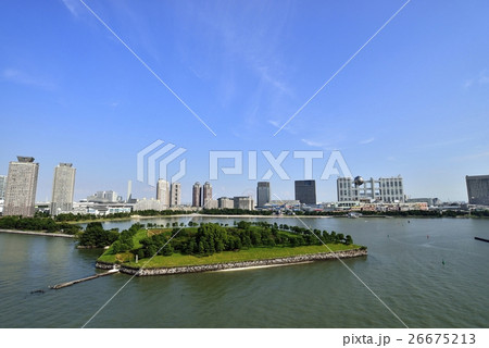 お台場の風景 26675213