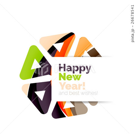 Geometric Christmas sale or promotion ad banner 26678541