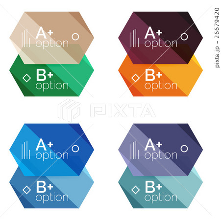 Option infographic templates 26679420