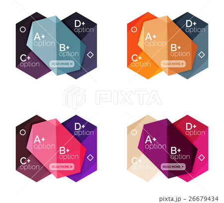 Option infographic templates 26679434