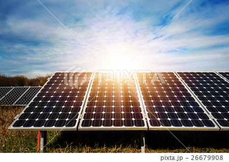 Solar panel, photovoltaic Solar panel, photovoltaic 26679908
