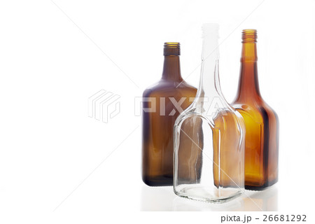 Three bottles standing 26681292
