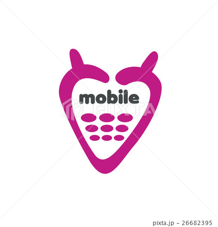 vector logo phone 26682395