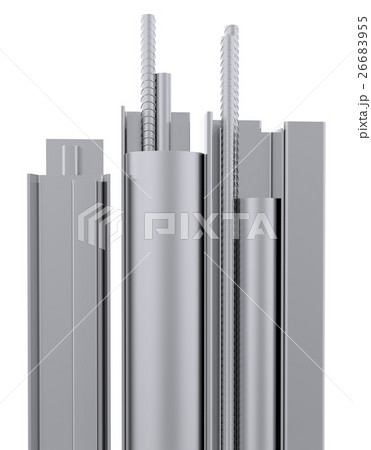 Metal products. Isolated on white Metal products. Isolated on white 26683955