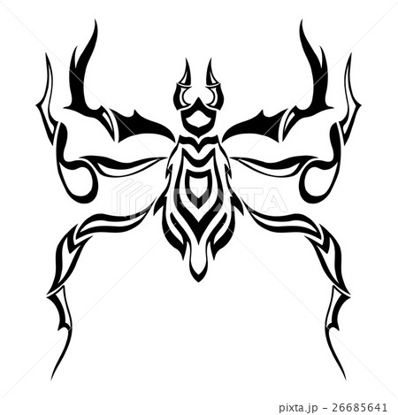 Vector of Abstract Spider 26685641