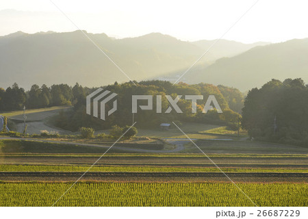 【奈良県 葛城】大和路の夜明け 【奈良県 葛城】大和路の夜明け 26687229