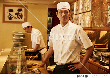 寿司屋の板前 寿司屋の板前 26688972